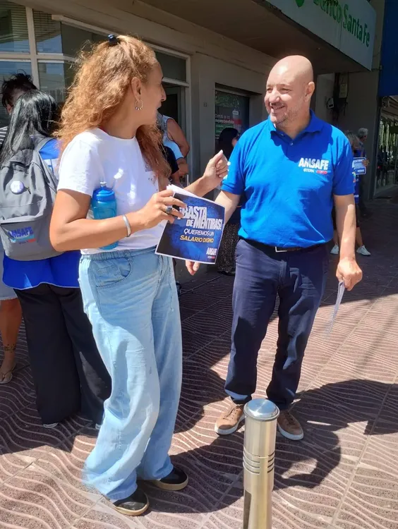 Jornada de lucha AMSAFE 8 con Rodrigo Alonso