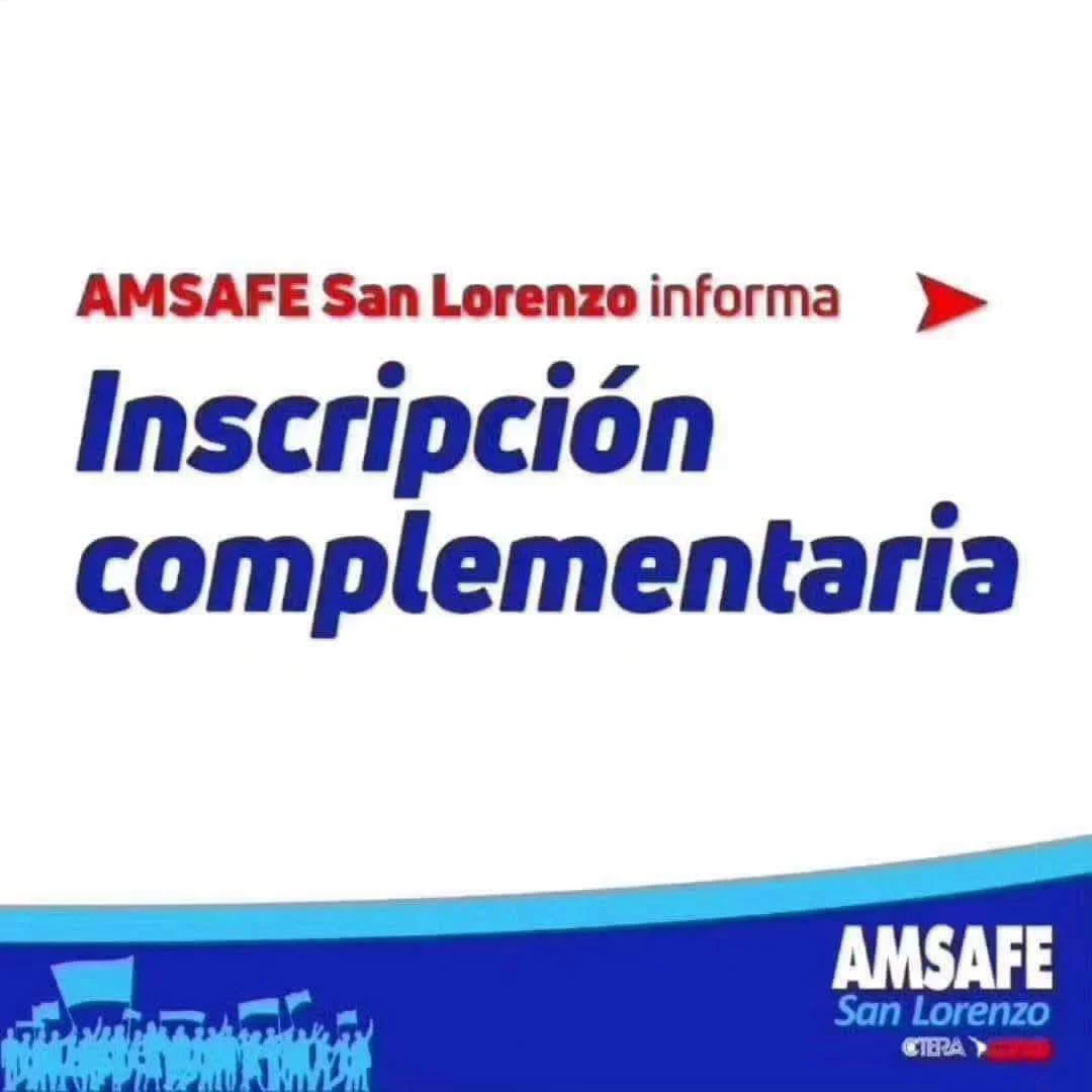 Inscripción complementaria (1)