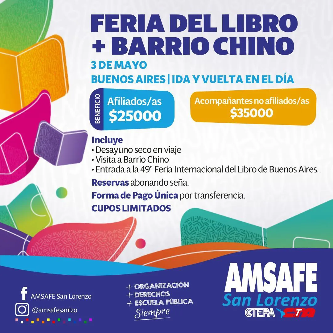 FERIA DEL LIBRO + BARRIO CHINO