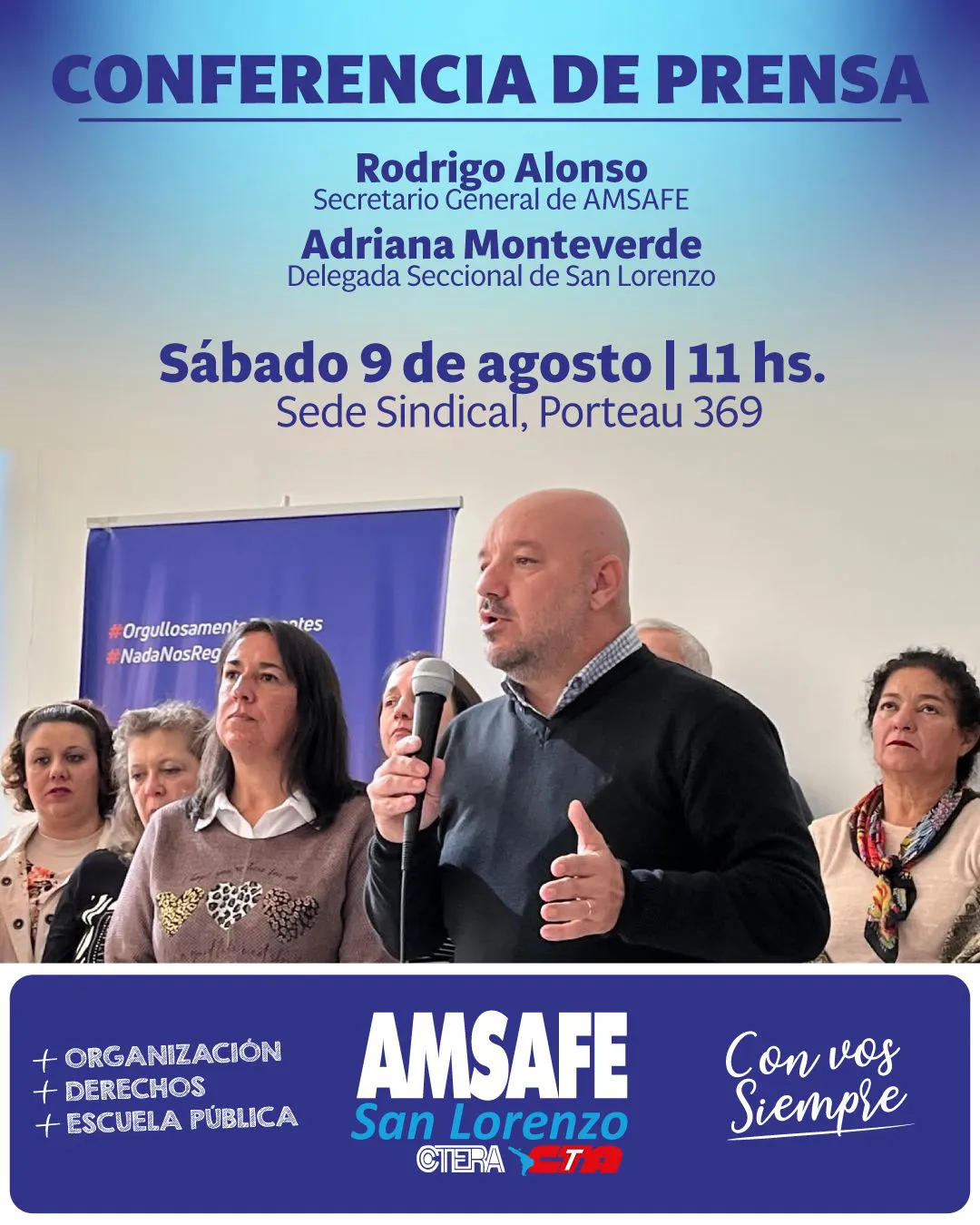 CONFERENCIA DE PRENSA