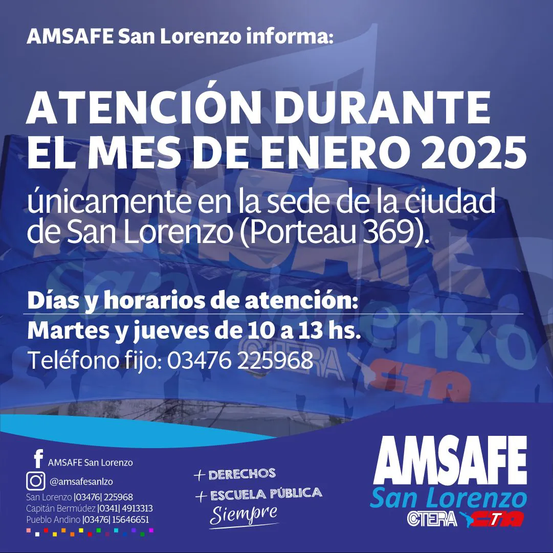 5- horarios atención