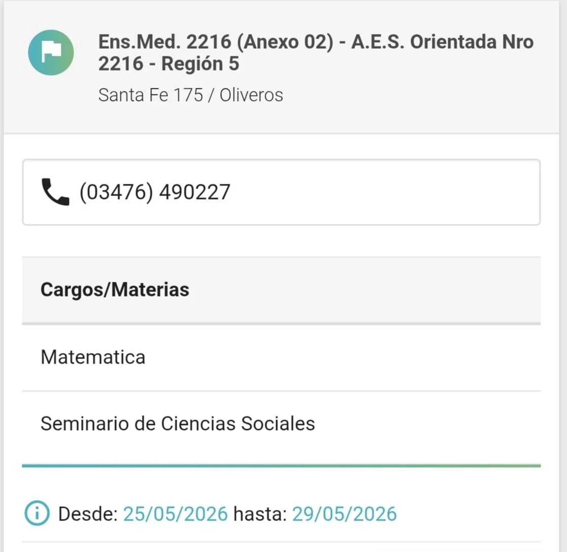 Escuela Media 2216