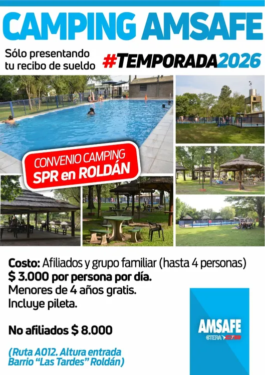 convenio camping sindicato de prensa Rosario