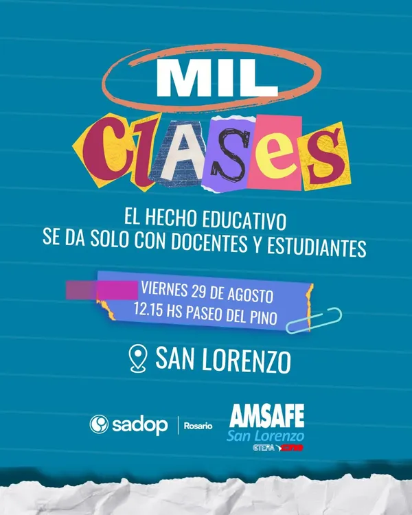 MIL CLASES PÚBLICAS EN SAN LORENZO