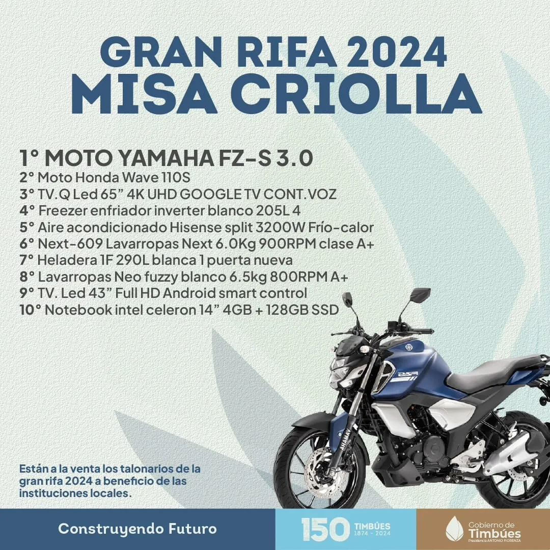 Gran Rifa Misa Criolla I