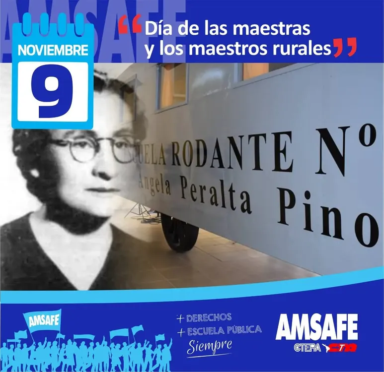 9 noviembre día de las y los docentes rurales