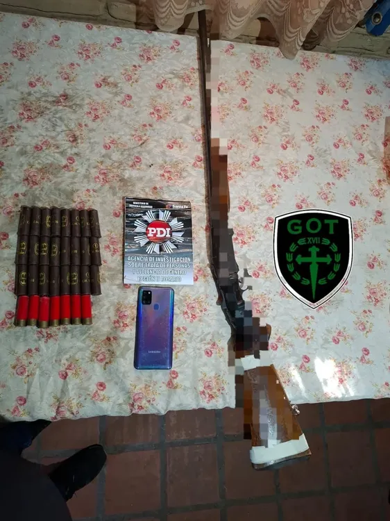 Allanamiento en Ricardone