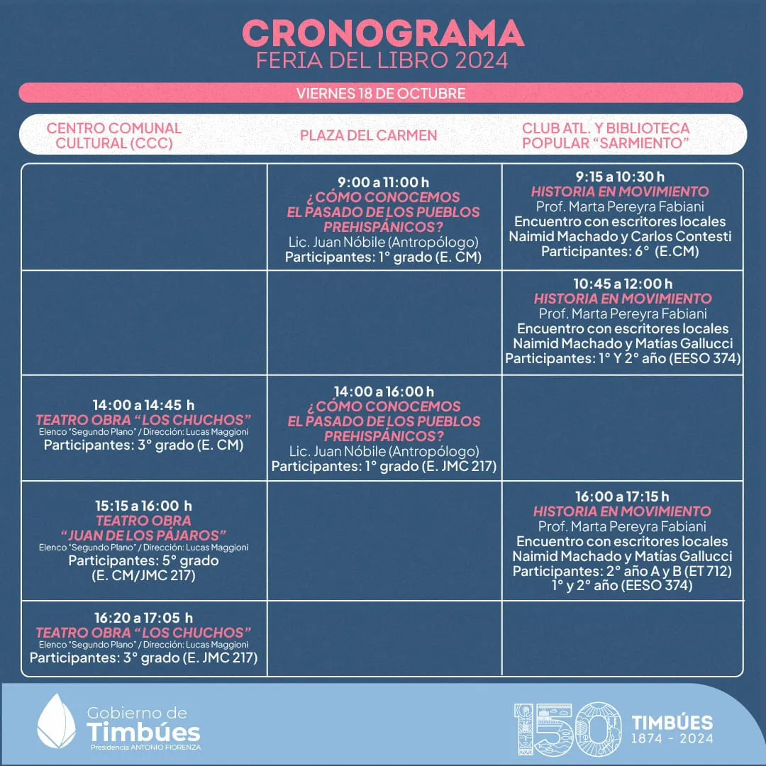 Feria del librto en T IV