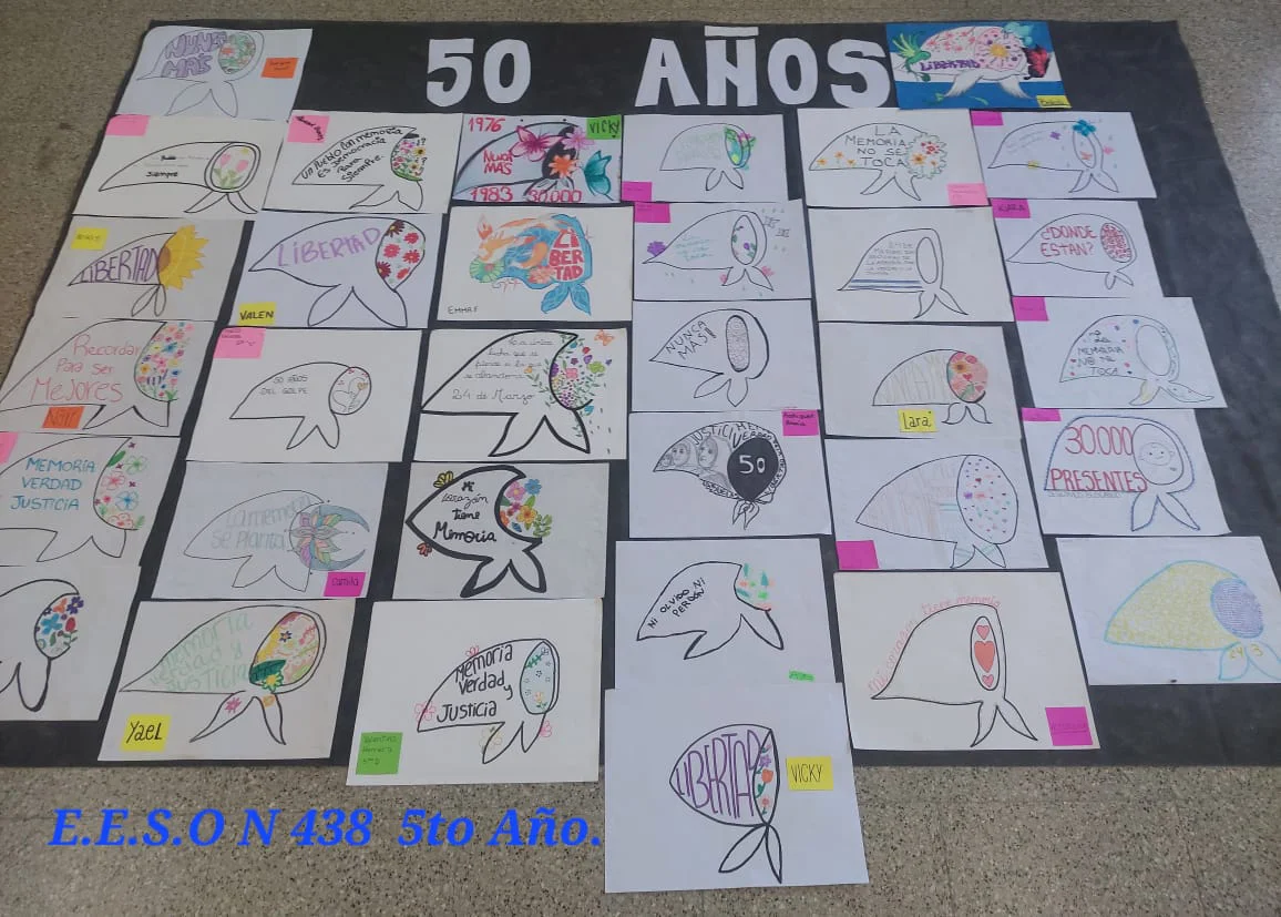 pañuelos 50 años del golpe