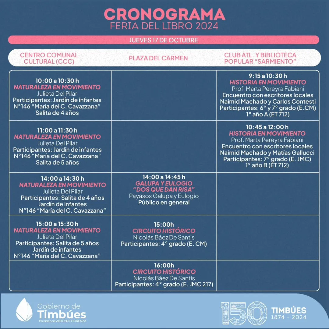 Feria del libro en T III